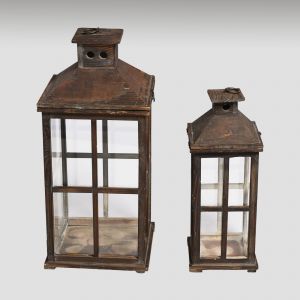 Vineyard Wood Lanterns